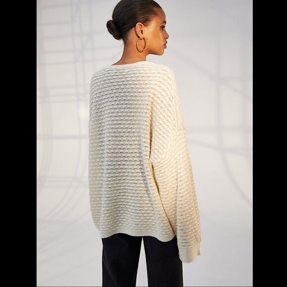 Babaton - Navy Metallic Sweater - Picture 4 of 15